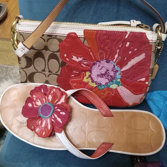 🍍🍍Vintage Coach Poppy Pouchette - Limited Edition - Picture 11 of 16